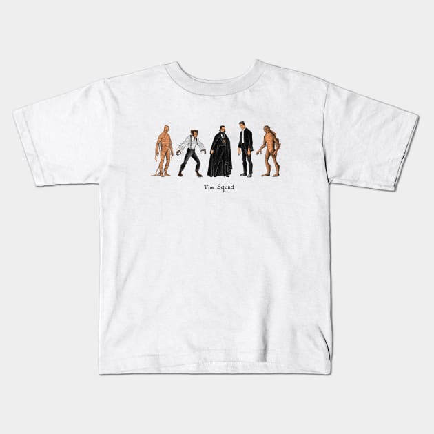 The Squad Kids T-Shirt by Haunted Nonsense